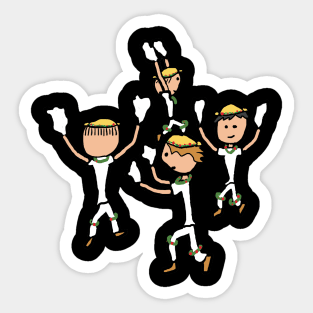 Morris Dancing Sticker